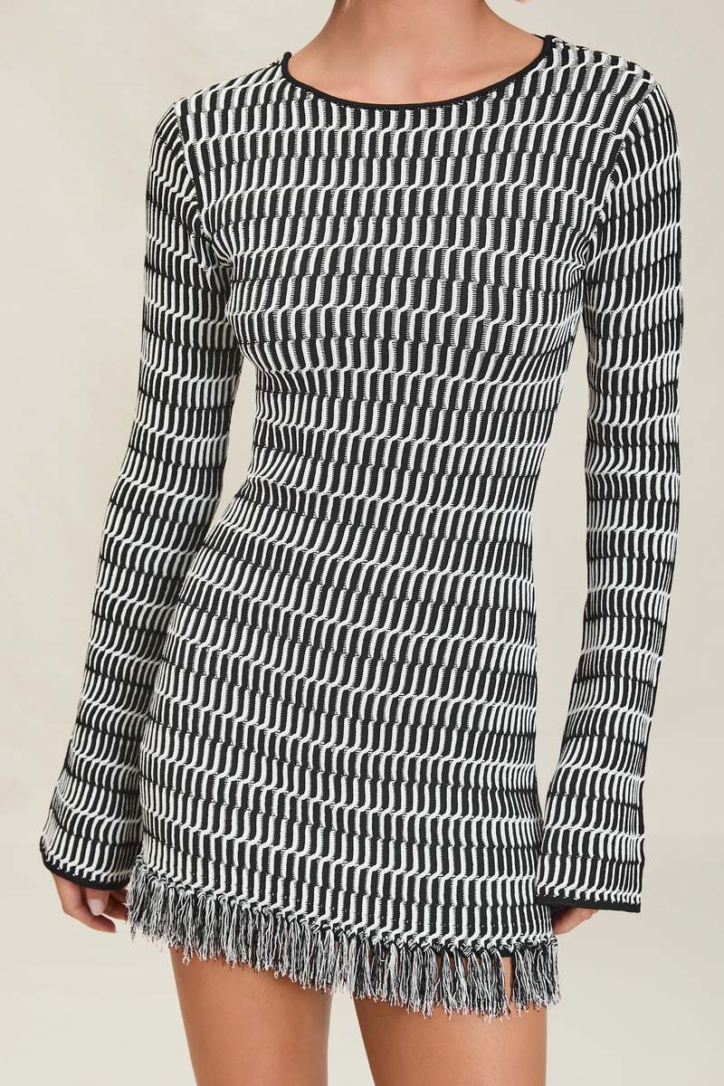 Devon Windsor Costa Dress - Ash
