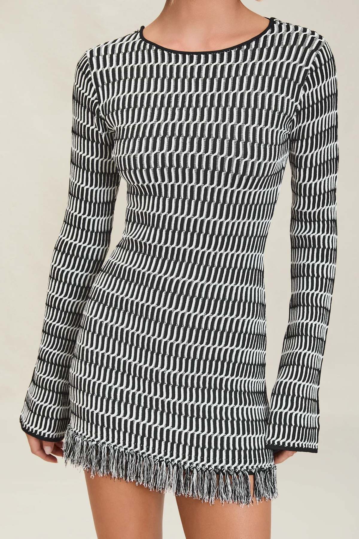 Devon Windsor Costa Dress - Ash - Image 3 of 4