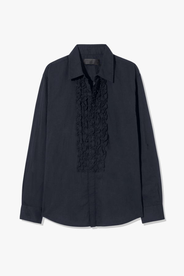 Nili Lotan Nathael Ruffle Shirt