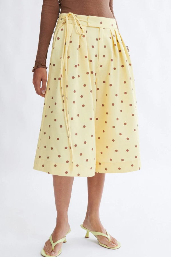 Eliza Faulkner Frances Polka Dot Shorts