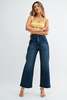 Just Black Denim The Patch Pocket Wide Leg - Thumbnail 10