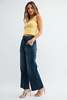 Just Black Denim The Patch Pocket Wide Leg - Thumbnail 11