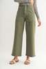 Just Black Denim The Patch Pocket Wide Leg - Thumbnail 14