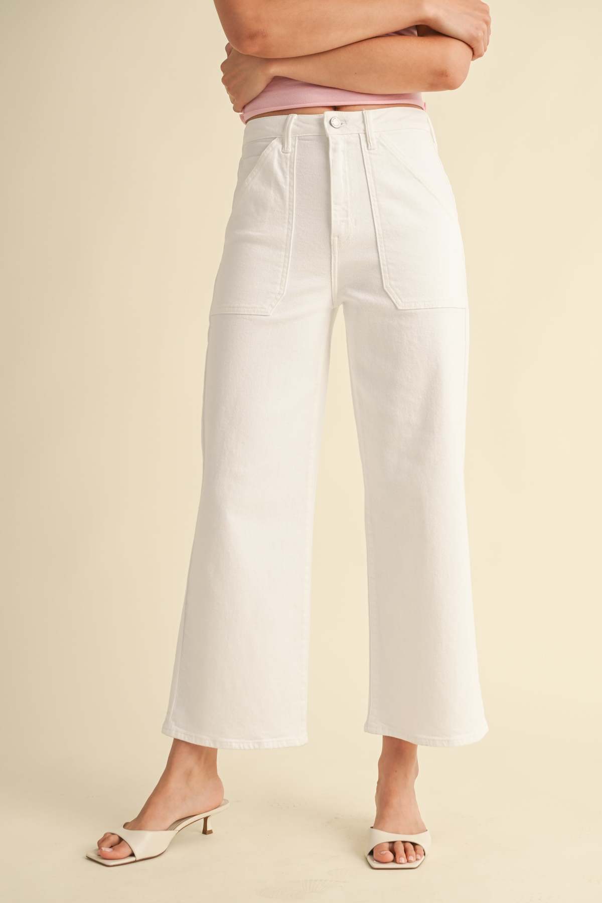 Just Black Denim The Patch Pocket Wide Leg - Image 18 of 28