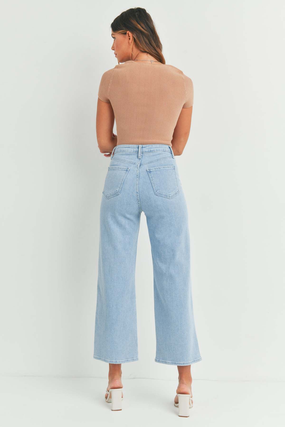Just Black Denim The Patch Pocket Wide Leg - Image 24 of 28
