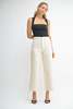 Just Black Denim The Patch Pocket Wide Leg - Thumbnail 25