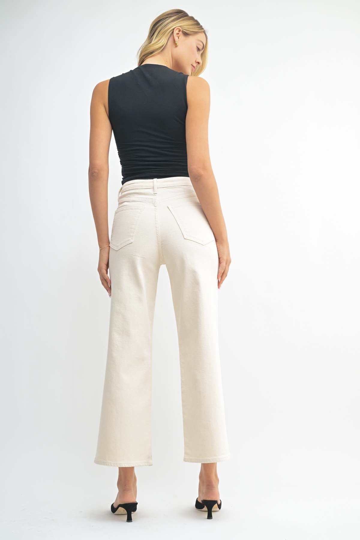 Just Black Denim The Patch Pocket Wide Leg - Image 27 of 28