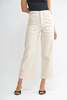 Just Black Denim The Patch Pocket Wide Leg - Thumbnail 28