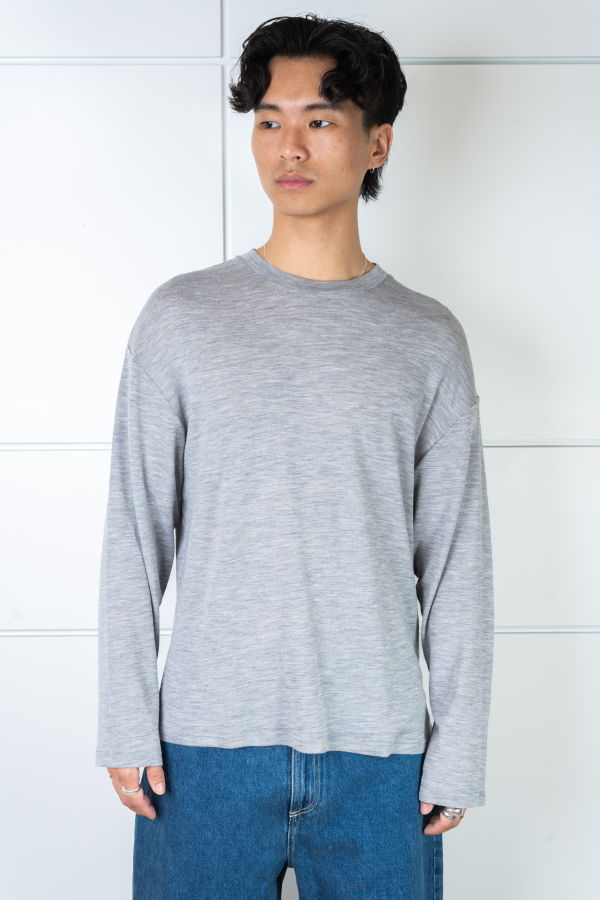 Monody Cerah LS Tee - Grey