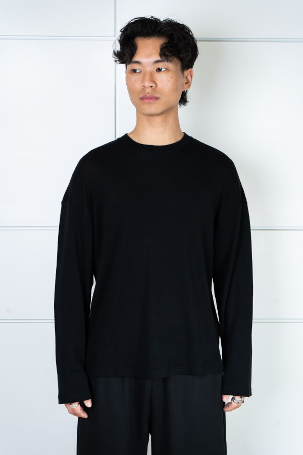 Monody Cerah LS Tee - Black