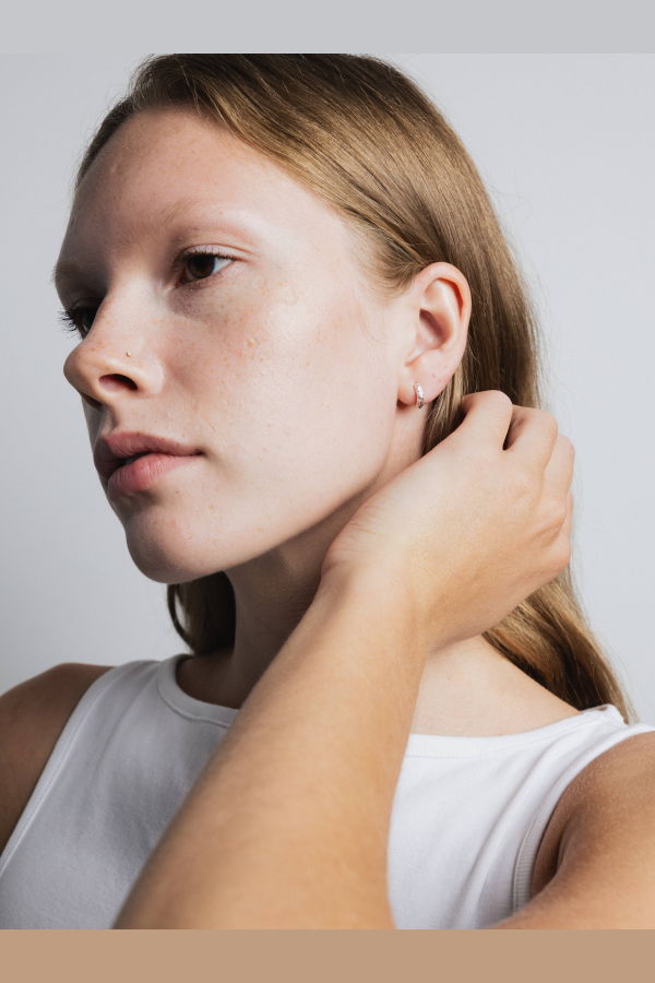 Wolf Circus Organic Huggie Hoops Earrings