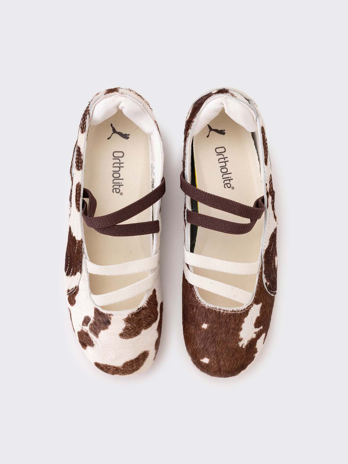 Puma Speedcat Ballet Cow Ballet Flats - Brown - Image 4 of 4