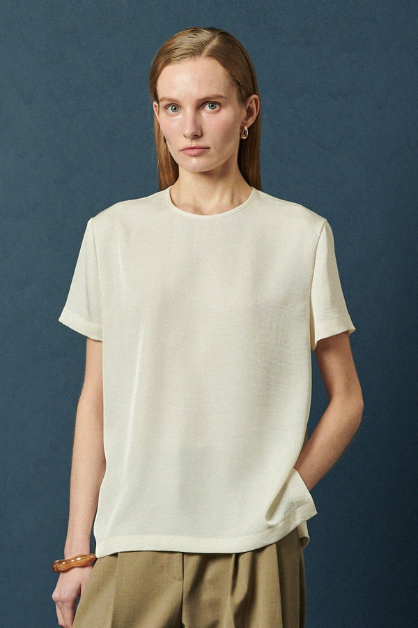 Maison De Ines Silket Basic Top