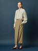 MAISON DE INES (SET-UP) TAILORED WRAP MIDI SKIRT - Thumbnail 4