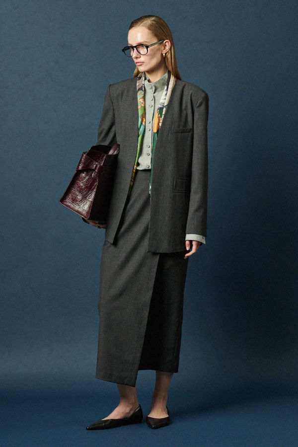 Maison De Ines Set-Up Minimal Tailored Jacket