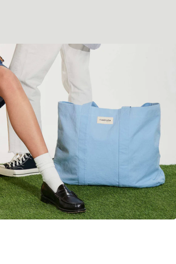 Rive Droite Marcel XS The City Tote Bag - Ice Pop Blue