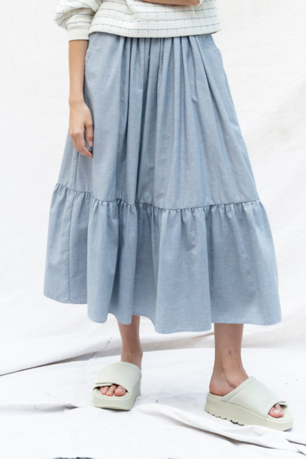 BODYBAG by Jude Bahia Skirt - Mini-Stripe