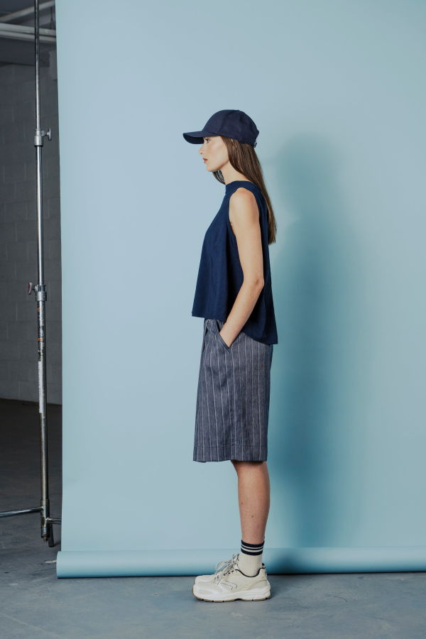 BODYBAG by Jude Calypso Bermuda Shorts - Navy