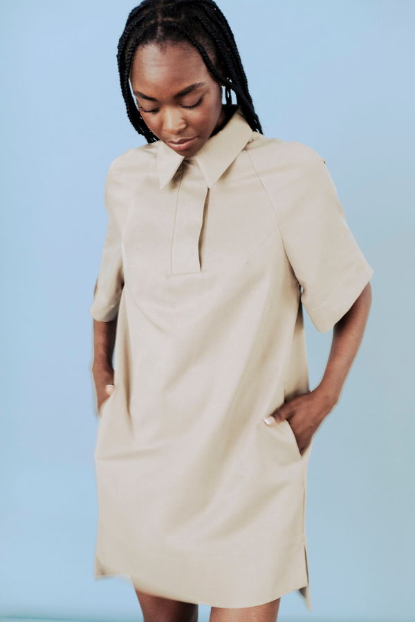 BODYBAG by Jude District Dress - Beige