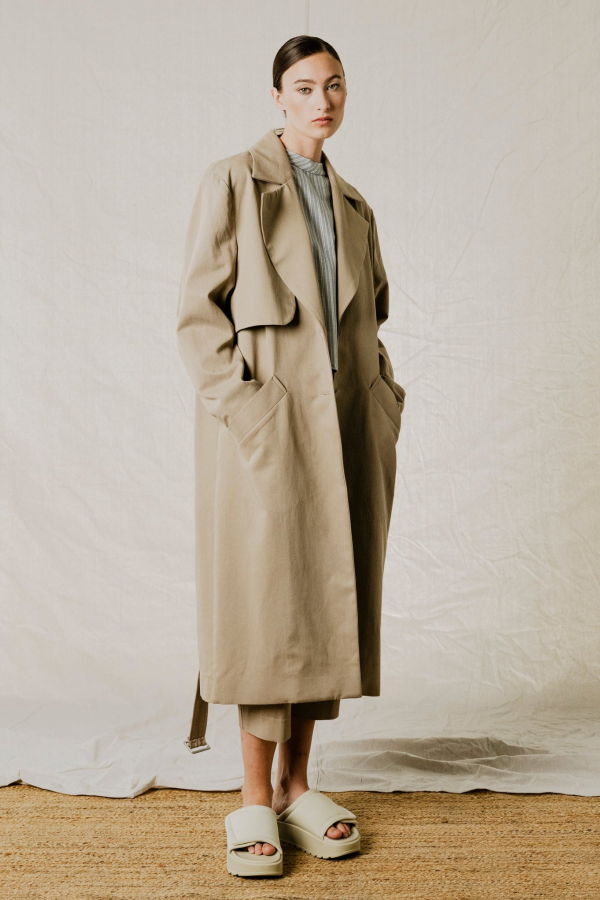 BODYBAG by Jude District Trench Coat - Beige