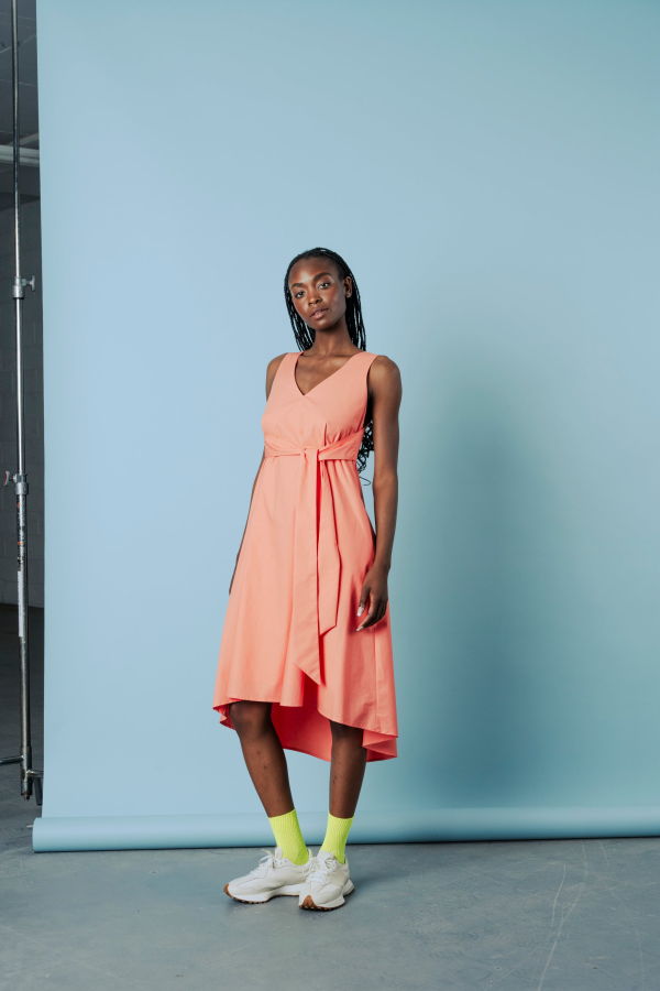 BODYBAG by Jude Montego Dress - Coral