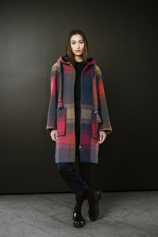 BODYBAG by Jude Morrison Coat - Morrison Plaid