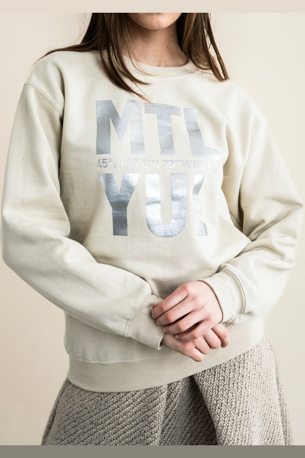 BODYBAG by Jude Printed Crewneck MTL/YUL