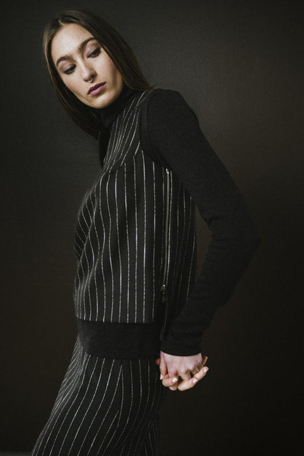 BODYBAG by Jude Regent Top - Pinstripe