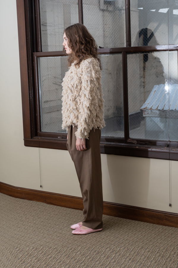 Lauren Manoogian Tufted Pullover Sweater