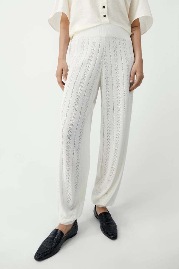 Cordera Lace Knit Pants Garza | Garmentory