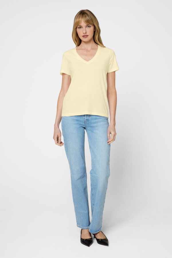 The Standard Stitch The V-Neck Tee