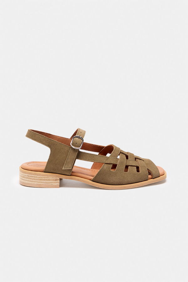 Naguisa Manto Sandal - Olive