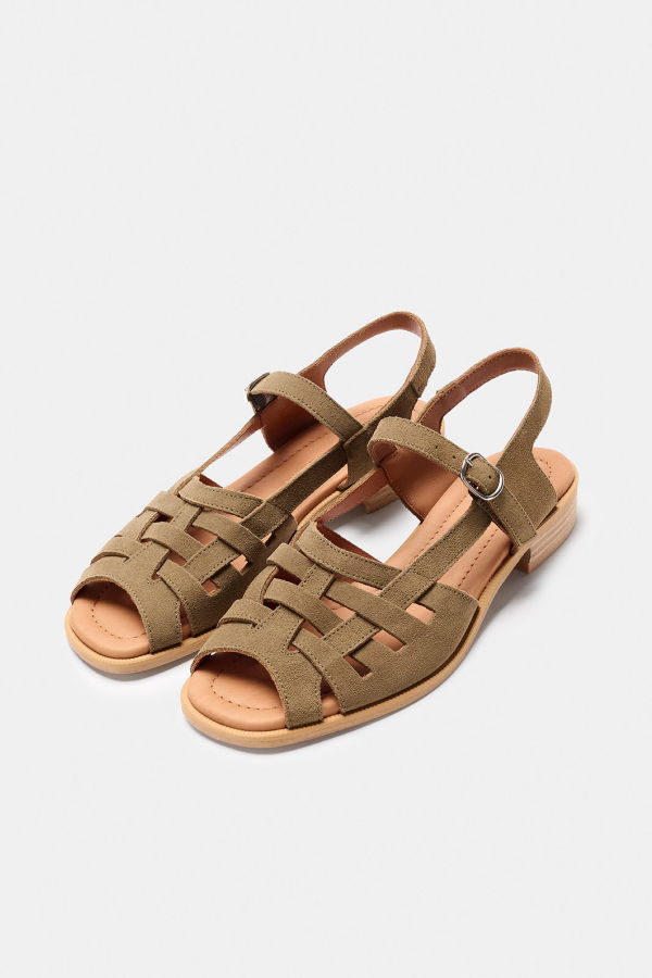 Naguisa Manto Sandal - Olive