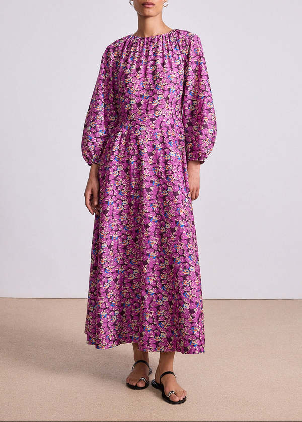 Apiece Apart Isa Dress Florette Peony
