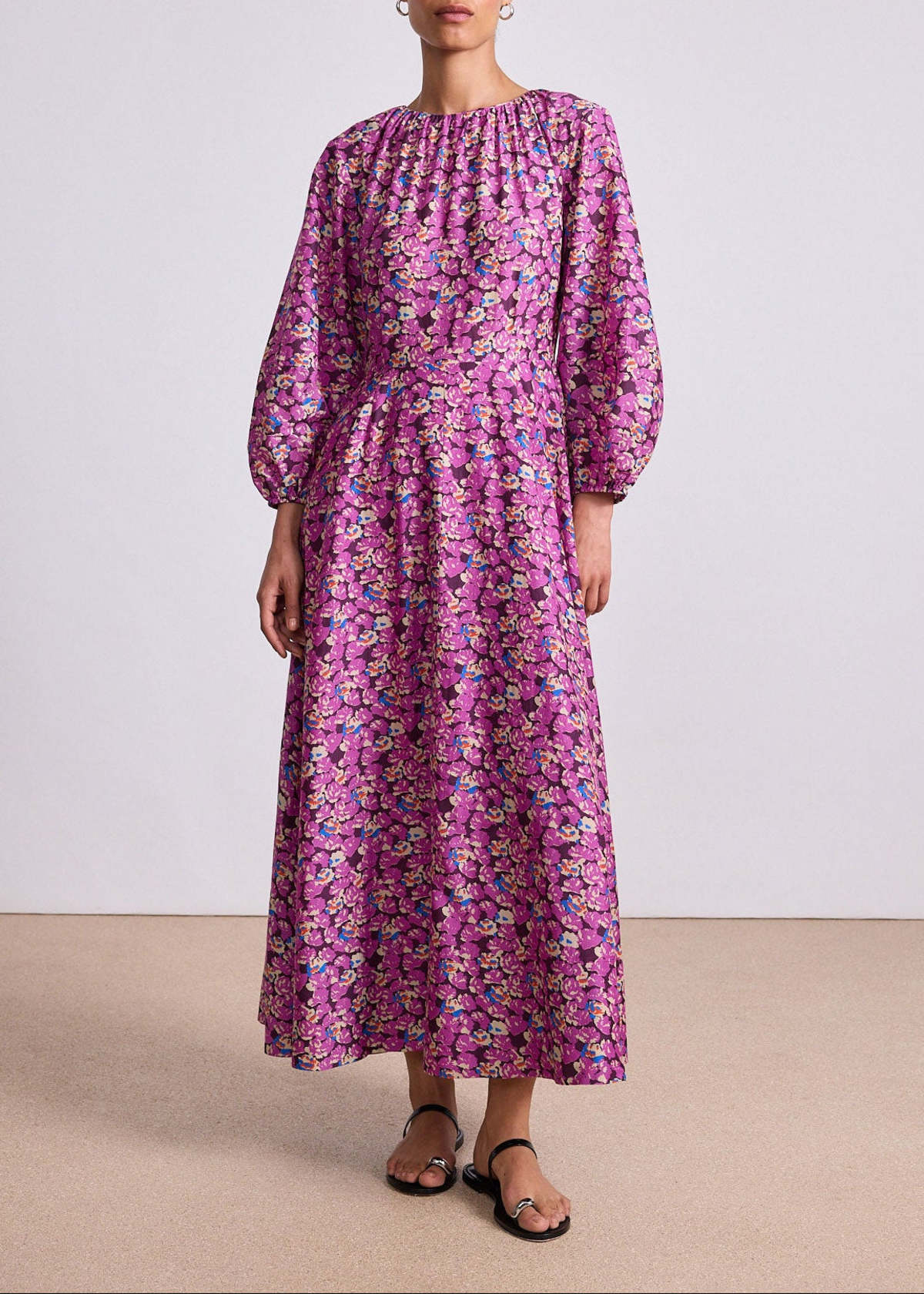 Apiece Apart Isa Dress Florette Peony - Image 1 of 1