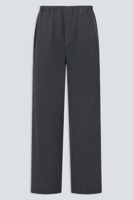 AMOMENTO Wool Wrap Pants - Black | Garmentory