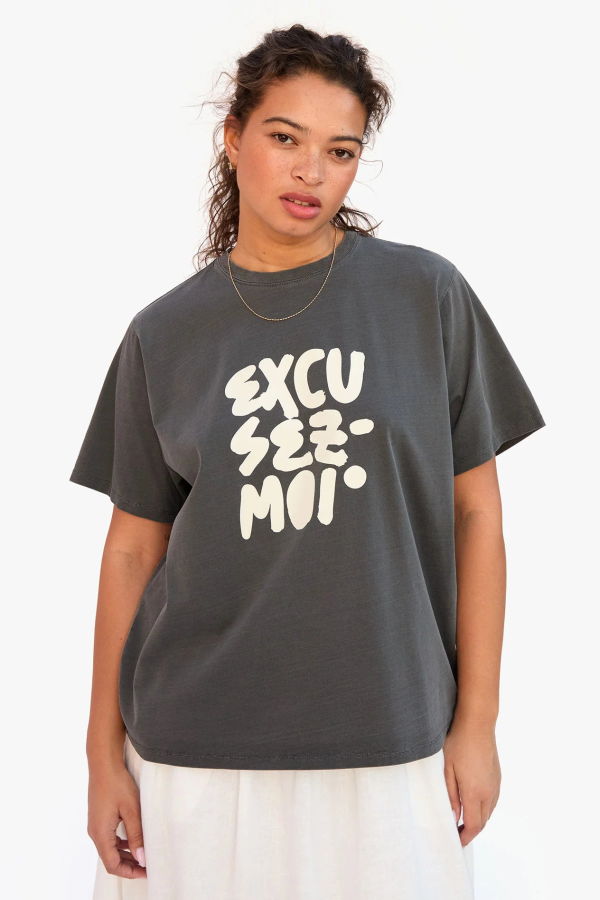 Clare V. Original Tee Excusez Moi