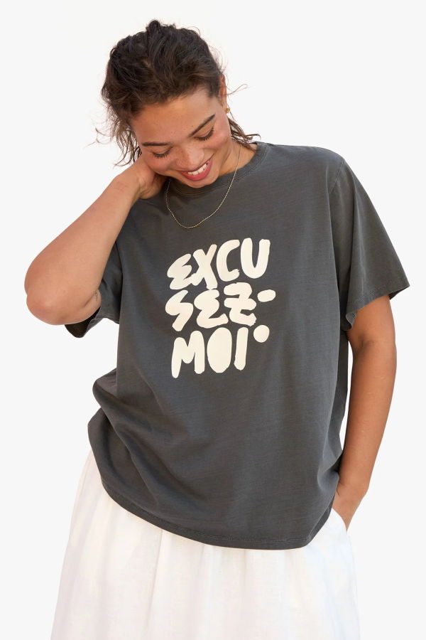 Clare V. Original Tee Excusez Moi