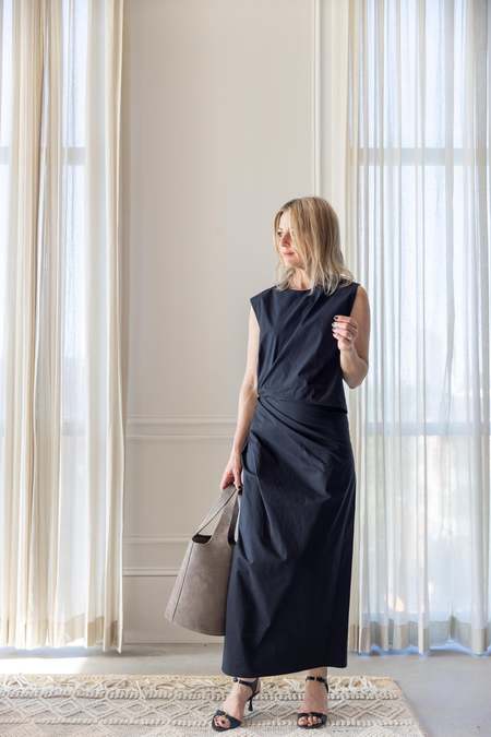 Marcelino Dress in Grey by Rachel Comey | Garmentory