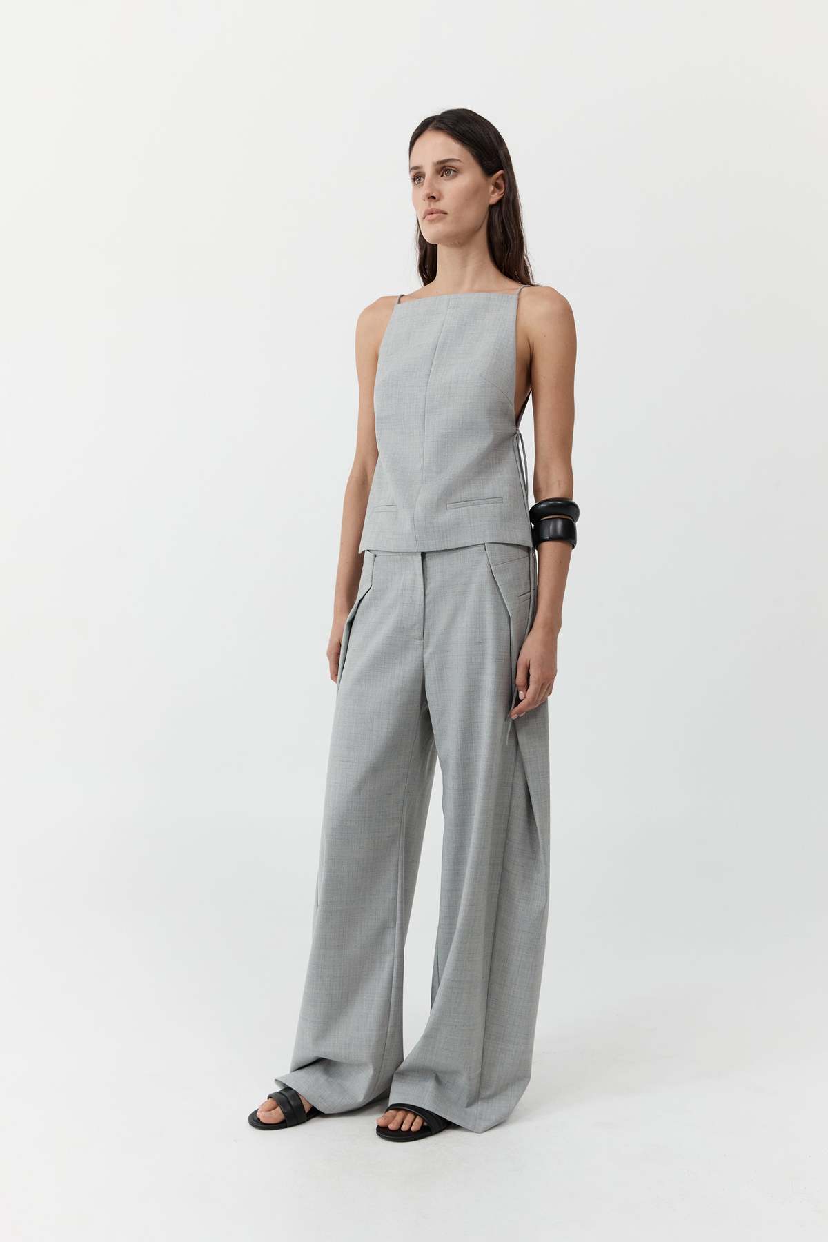 St. Agni Square Side Tie Top - Image 7 of 8