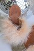 Brother Vellies Marabou Lamu Sandal - Melon - Thumbnail 3
