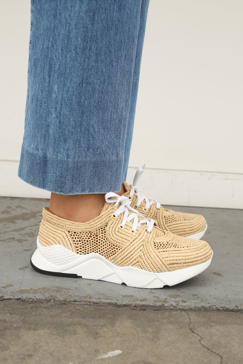 Robert Clergerie Silvio Sneaker - Beige | Garmentory display picture 2