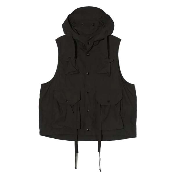 Engineered Garments Field Vest - Black | Garmentory