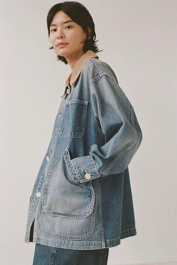 Shaina Mote Painter Coat - Denim