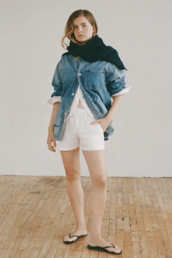 Shaina Mote Painter Coat - Denim