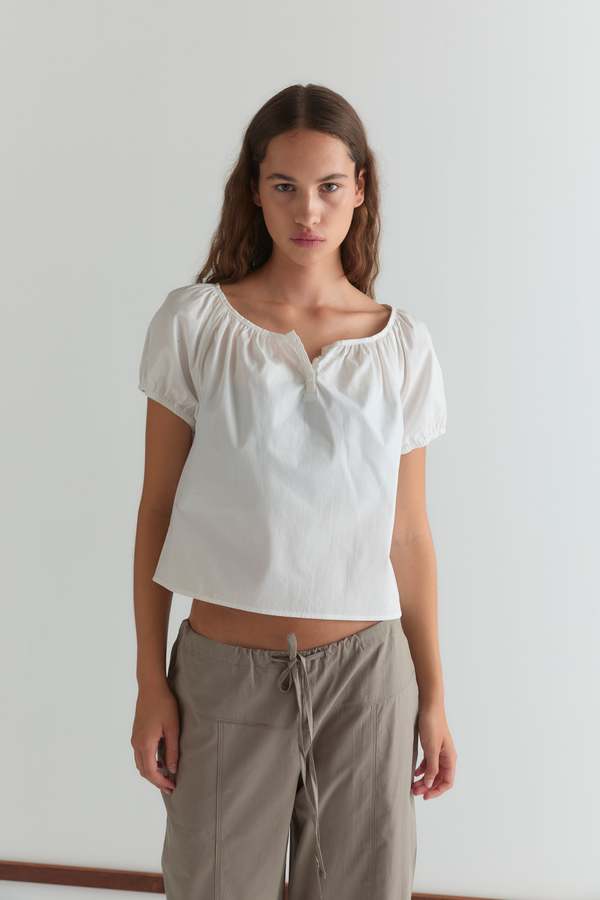 Deiji Studios Poplin T Shirt Deiji Studios Poplin T Shirt