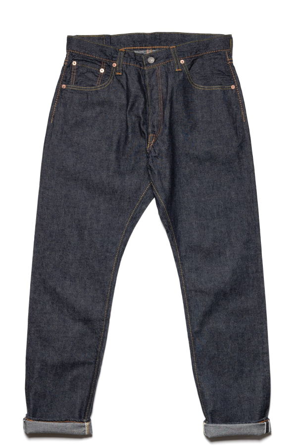 Pure Blue Japan 1182-019 10oz Selvedge Denim Relaxed Tapered Jeans