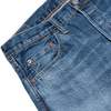 Pure Blue Japan USED-003-ID Regular Straight 14oz Selvedge Denim Jeans - Used Wash - Thumbnail 5