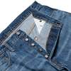Pure Blue Japan USED-003-ID Regular Straight 14oz Selvedge Denim Jeans - Used Wash - Thumbnail 6