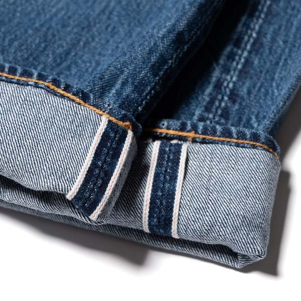 Pure Blue Japan USED-003-ID Regular Straight 14oz Selvedge Denim Jeans - Used Wash